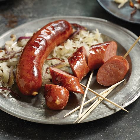 Variety of gourmet german style usinger's sausage and smoked meats featuring summer sausage, wieners, bratwurst, ham, wisconsin cheese for holiday, christmas or corporate business gift giving. Meal Suggestions For Beef Summer Sausage / Healthy One ...