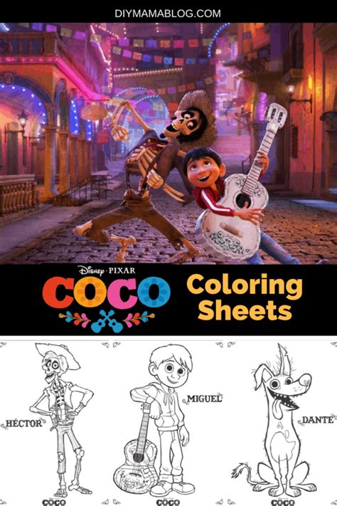 37 Coco Guitar Coloring Pages