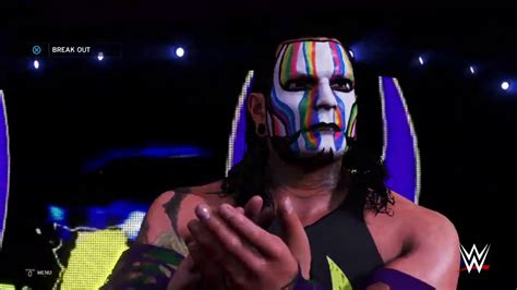 Wwe 2k20 Jaxon Ryker Vs Jeff Hardy Extreme Rules Match During A Wwe