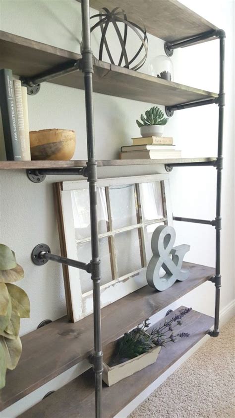 How To Make Diy Industrial Pipe Shelves Wellness Mama
