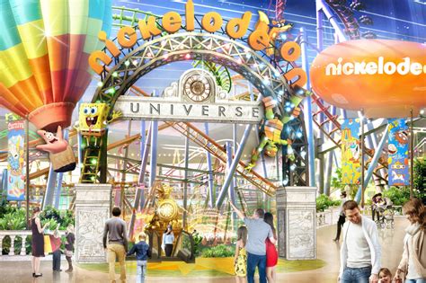 Nickelodeon Universe Theme Park Opening At American Dream Mall In Nj