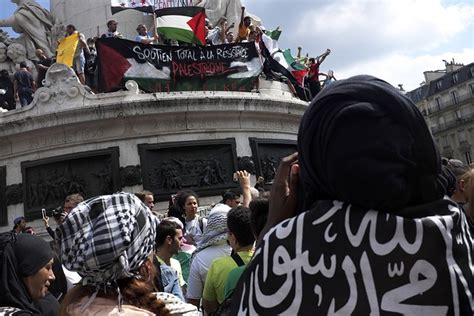 Manifestation Pro Palestinienne Interdite Paris Le 2607 Flickr