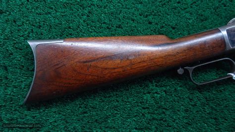 Winchester First Model 73 Rifle With Special Order 30 Inch Round Barrel