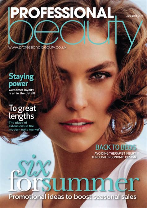 Professional Beauty Magazine Professional Beauty June Subscriptions Pocketmags