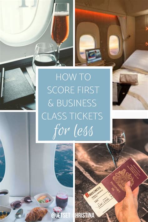 Business Class Tickets First Class Tickets For Less Jet Lag Travel And Leisure Vacation