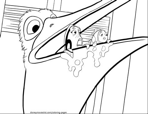 Dory Finding Nemo Coloring Pages At Free Printable