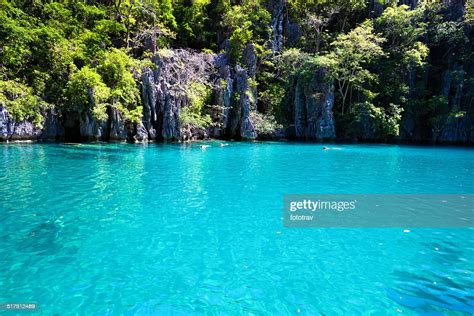 Blue Lagoon Palawan Philippines High Res Stock Photo Getty Images