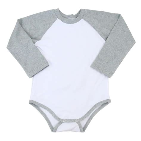 2019 Cotton Winter Infant Clothing White Body Raglan Onesie Long