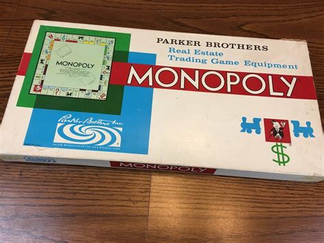 2 Vintage Monopoly Games Parker Brothers 1934 1939 1950 Etsy