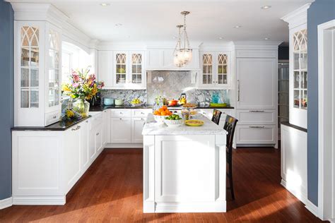 Shop for your own white kitchen cabinets today at www.stockcabinetexpress.com! Classic White Kitchen Design By Astro - Ottawa ...