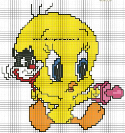 Tweety Cross Stitch By Syra1974 On Deviantart Punto Croce Disney