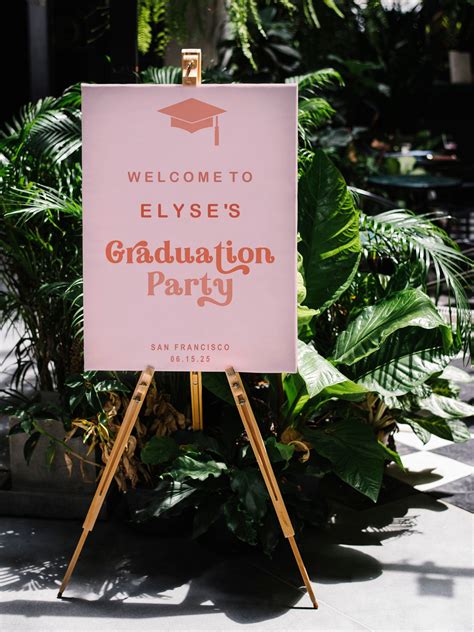 Grad Party Theme Pink Graduation Party Graduation Party Planning