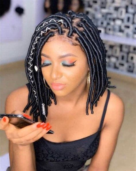 You can still pick out of the ordinary hairstyles and appear as gorgeous and teenaged as you once looked. Short Locs/ fauxlocs/ dreadlocks/ Braids/ Wigs for women ...