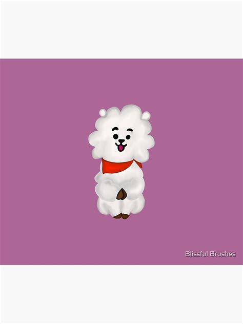 Jin Bt Realistic Character Rj Poster For Sale By Blissfulbrushes Redbubble