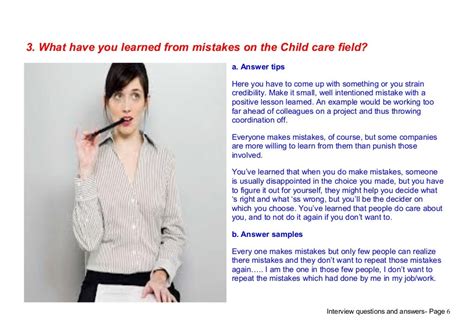 Top 9 Child Care Interview Questions Answers