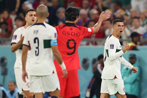 Cristiano Ronaldo Tells South Korean Player To Shut Up After