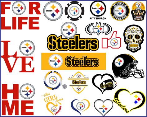 Pittsburgh Steelers Svg Nfl Svg Football Svg Files T Shirt Design