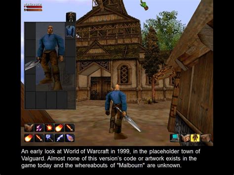 Very Early Screenshots Of World Of Warcraft Kotaku Australia