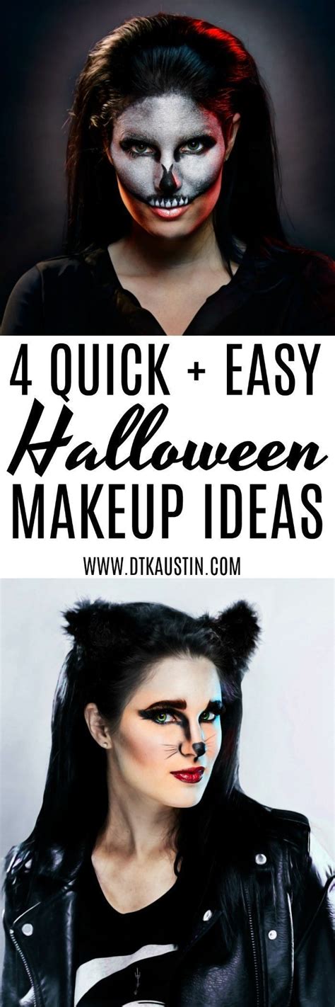 4 Quick And Easy Halloween Makeup Ideas Inspiration Dressed To Kill