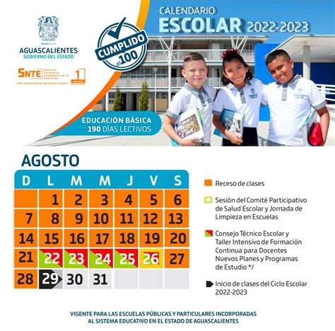El Ciclo Escolar 2022 2023 Inicia El Lunes 29 De Agosto Con Actividades