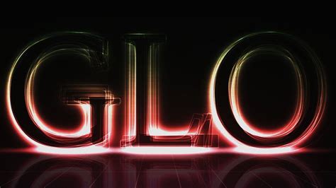 Glo Glowing Text Effect Photoshop Tutorial Youtube