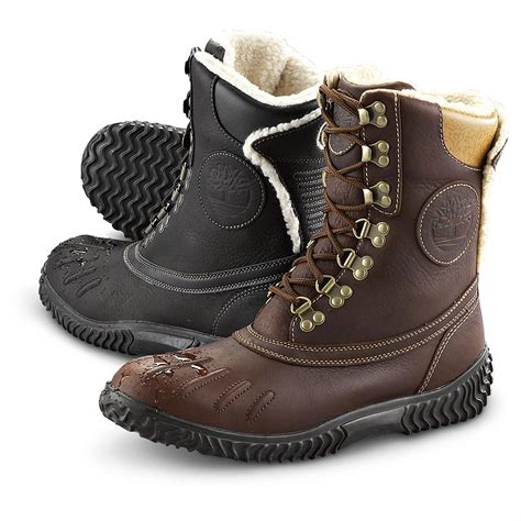 Men's Timberland® Waterproof Pak Boots - 146091, Winter & Snow Boots at ...
