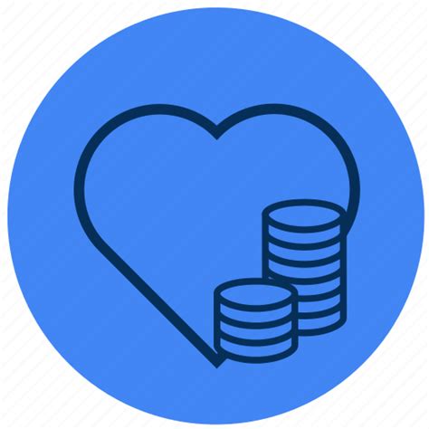 Heart Love Money Icon