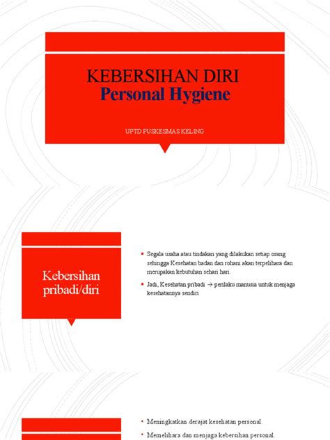 Kebersihan Diri Pdf