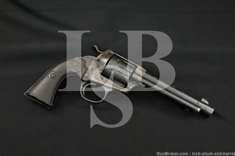 Colt Bisley Model Single Action Army Saa 32 20 Wcf Revolver Mfd 1903