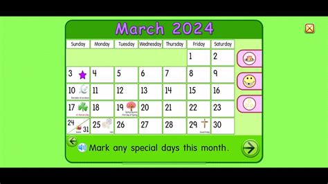 Starfall Calendar March 3 2024 Youtube