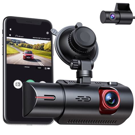 Toguard Wifi Dash Cam 4k Car Camera Gps Speed 3 Channel Dash Camera