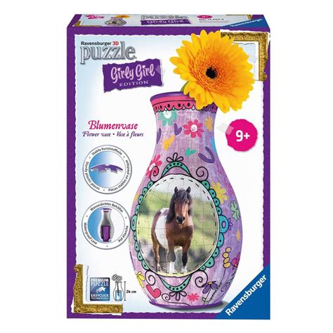 It was incredibly fun to put together this puzzle. Ravensburger 12052 9 "Vase Horses 3D Puzzle (216-Piece ...