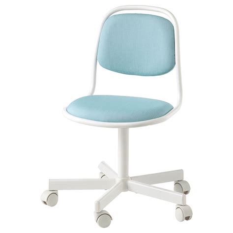 ÖrfjÄll Childrens Desk Chair Whitevissle Bluegreen Ikea