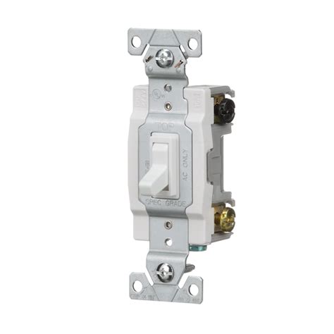 Eaton 15 Amp 4 Way Toggle Light Switch White In The Light Switches