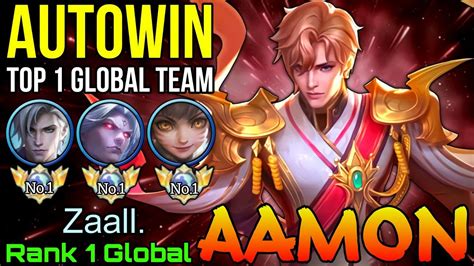 AutoWin Team No 1 Aamon No 1 Martis No 1 Wanwan Top 1 Global