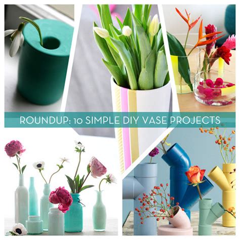 Roundup 10 Beautiful Diy Flower Vase Projects Curbly