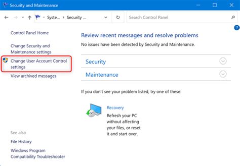 How To Change The User Account Control Uac Level In Windows 10