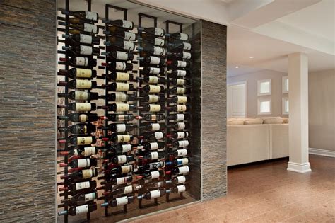 Wall Wine Rack Wine Cellar Contemporary With Cork Flooring Basment