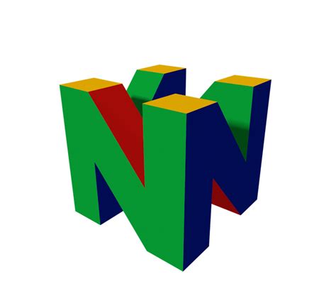 Custom Edited Nintendo 64 System N64 Logo The