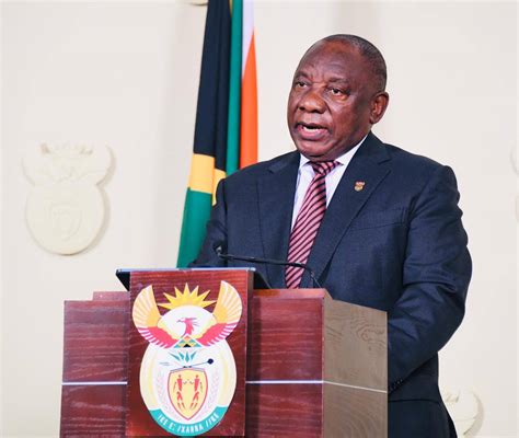 president cyril ramaphosa to address the president ramaphosa eases alcohol sale restrictions