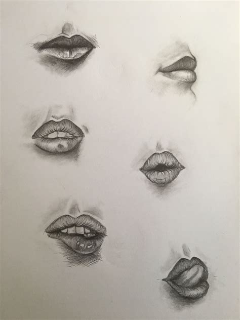 Mouth Sketches Drawings Lips Drawing Drawing Sketches