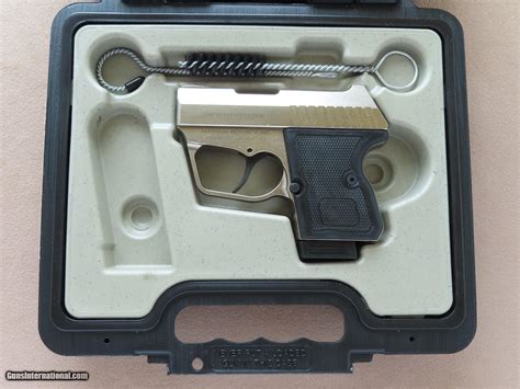 Magnum Research Micro Desert Eagle 380 Acp Pistol In Nickel Teflon
