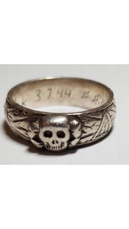 Ss Totenkopf Ring Is An Original Or Fake