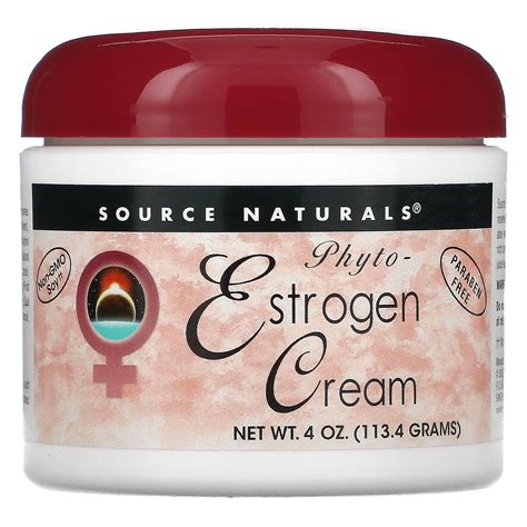 Phyto Estrogen Cream 4 Oz 1134 G Source Naturals