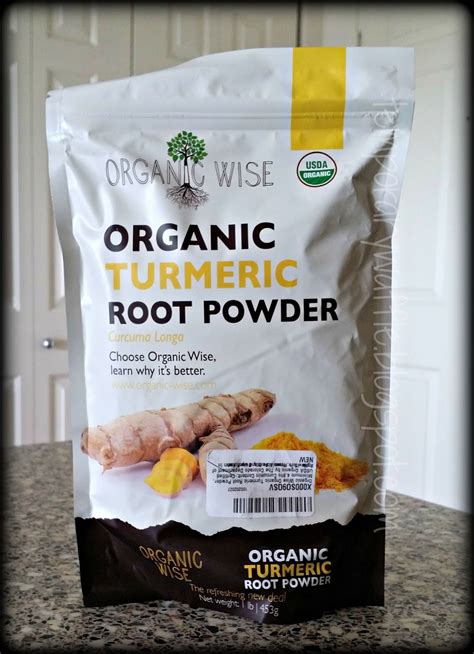 Temporary Waffle Organic Wise Organic Turmeric Root Powder