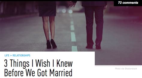 3 Things I Wish I Knew Before We Got Married We Get Married Married Couple Married Life