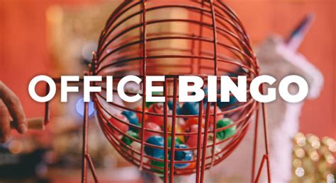 How To Play Office Bingo Company Away Days