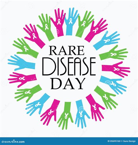 Rare Disease Day Stock Illustration Illustration Of Symbol 85695160
