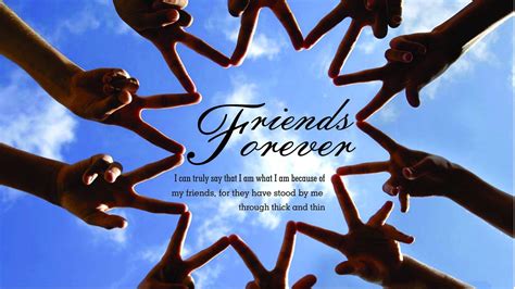 Friends Forever Logo Wallpaper