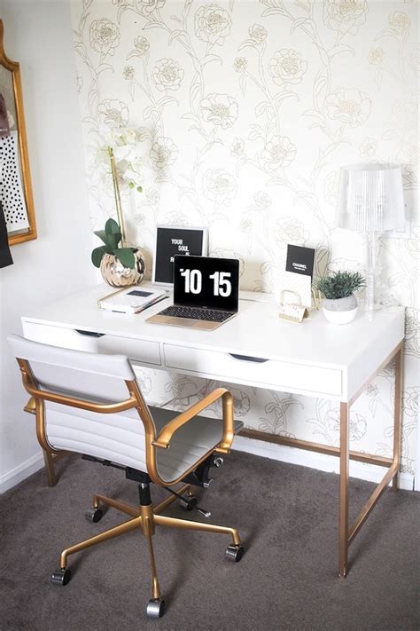 Styles range from classic to contemporary and simple white desk with keyboard tray: 18 Modern Office Desks We Love & Where To Buy Them